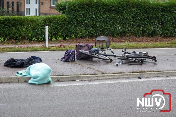 Fietsster raakt gewond op beruchte oversteekplaats N309 Eperweg â€™t Harde. - © NWVFoto.nl