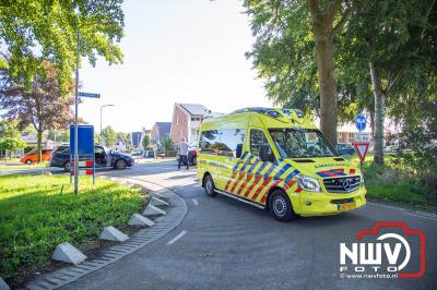 Zondagmorgen rond 11:00 uur was het weer raak op de oversteekplaats Flevoweg N309, Nieuwstadsweg Elburg. - © NWVFoto.nl