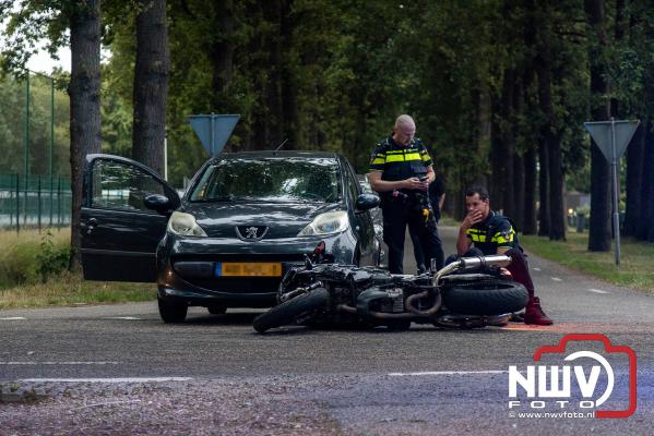 Weer een ongeval op de Bovenweg in Doornspijk, twee gewonden  - © NWVFoto.nl