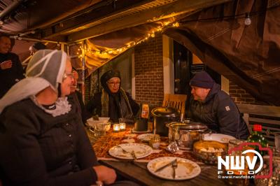 Winter in de Vesting zaterdagavond. - © NWVFoto.nl