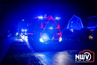 75 truckers laten omwonenden in de gemeente Oldebroek genieten van hun verlichte pracht en praal - © NWVFoto.nl