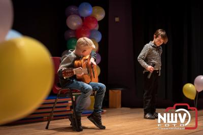 De jeugd van Oldebroek kon vrijdagavond in Kulturhus de Talter laten zien wat ze in huis hadden, hier werd Oldebroekâ€™s Got Talent 2024 georganiseerd. - © NWVFoto.nl