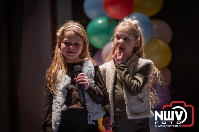 De jeugd van Oldebroek kon vrijdagavond in Kulturhus de Talter laten zien wat ze in huis hadden, hier werd Oldebroekâ€™s Got Talent 2024 georganiseerd. - © NWVFoto.nl