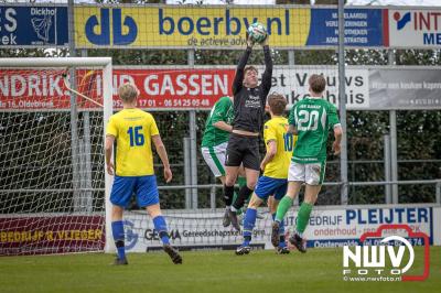 Owios verliest thuis met 0-5 tegen vv Hattem. - © NWVFoto.nl