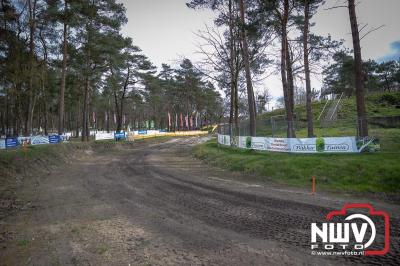 Vrijwilligers Stichting Circuit Oldebroek hebben weer een prachtig parcours gerealiseerd voor de paascross op  - © NWVFoto.nl