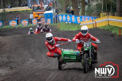 De ONK SIDECAR & QUADS wedstrijden zaterdag 30 maart 2024 op circuit 'De Bargen' 't Loo Oldebroek. deel 1 - © NWVFoto.nl
