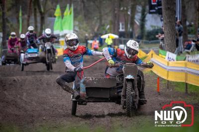 De ONK SIDECAR & QUADS wedstrijden zaterdag 30 maart 2024 op circuit 'De Bargen' 't Loo Oldebroek. deel 2 - © NWVFoto.nl