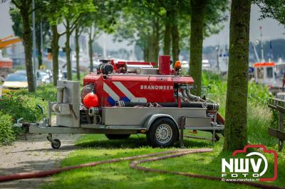 Tijdens de opendag van de KNRM op de strekdam in Elburg kon je demonstraties van reddingsacties op het water meemaken en zelfs meevaren met de Evert Floor. - © NWVFoto.nl