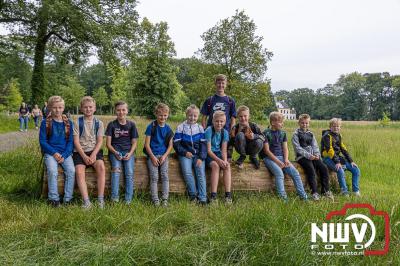 Wandelvierdaagse 2024 op 't Harde de donderdagavond. - © NWVFoto.nl