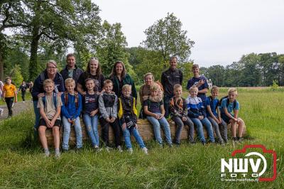 Wandelvierdaagse 2024 op 't Harde de donderdagavond. - © NWVFoto.nl