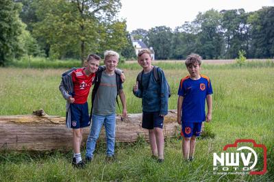 Wandelvierdaagse 2024 op 't Harde de donderdagavond. - © NWVFoto.nl