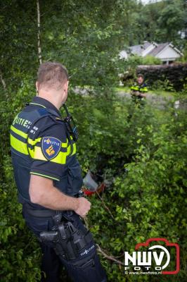 Bestuurder ziet scooter over het hoofd bij oprijden Feithenhofsweg Oldebroek. - © NWVFoto.nl