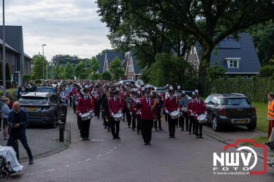 Wandelvierdaagse 2024 op 't Harde de vrijdagavond. - © NWVFoto.nl