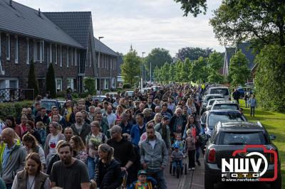 Wandelvierdaagse 2024 op 't Harde de vrijdagavond. - © NWVFoto.nl