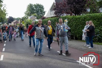 Wandelvierdaagse 2024 op 't Harde de vrijdagavond. - © NWVFoto.nl