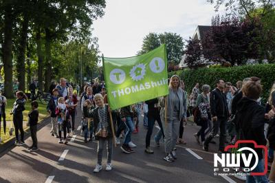 Wandelvierdaagse 2024 op 't Harde de vrijdagavond. - © NWVFoto.nl