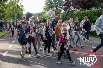 Wandelvierdaagse 2024 op 't Harde de vrijdagavond. - © NWVFoto.nl