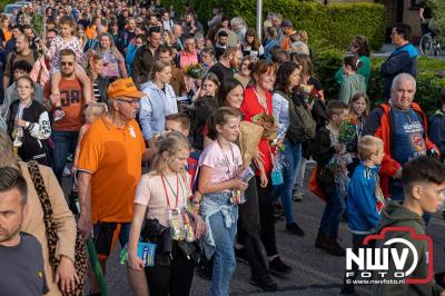 Wandelvierdaagse 2024 op 't Harde de vrijdagavond. - © NWVFoto.nl