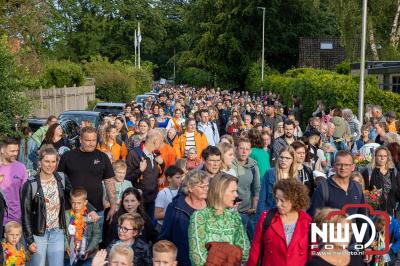 Wandelvierdaagse 2024 op 't Harde de vrijdagavond. - © NWVFoto.nl