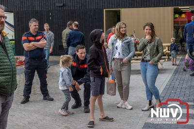 Veel activiteiten rond om de nieuwe brandweerkazerne in Oldebroek, tijdens de open dag. - © NWVFoto.nl