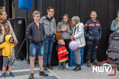 Veel activiteiten rond om de nieuwe brandweerkazerne in Oldebroek, tijdens de open dag. - © NWVFoto.nl