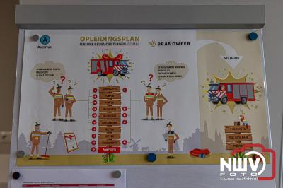 Veel activiteiten rond om de nieuwe brandweerkazerne in Oldebroek, tijdens de open dag. - © NWVFoto.nl