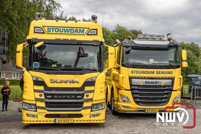 Veel activiteiten rond om de nieuwe brandweerkazerne in Oldebroek, tijdens de open dag. - © NWVFoto.nl