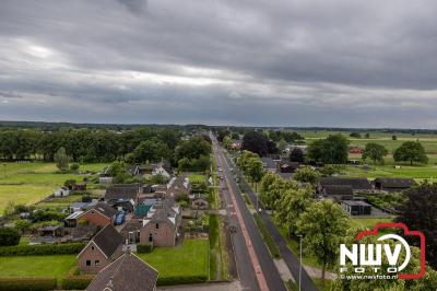 Veel activiteiten rond om de nieuwe brandweerkazerne in Oldebroek, tijdens de open dag. - © NWVFoto.nl