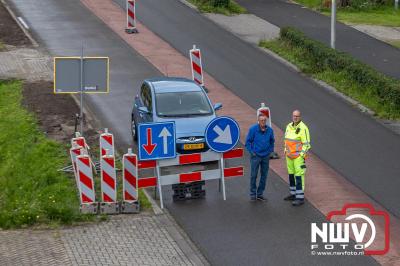 Veel activiteiten rond om de nieuwe brandweerkazerne in Oldebroek, tijdens de open dag. - © NWVFoto.nl