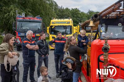 Veel activiteiten rond om de nieuwe brandweerkazerne in Oldebroek, tijdens de open dag. - © NWVFoto.nl