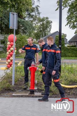 Veel activiteiten rond om de nieuwe brandweerkazerne in Oldebroek, tijdens de open dag. - © NWVFoto.nl