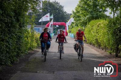 HulstFlier installateurs rond de opbrengst van Toer De Dellen 2024 af op 65000,00 euro voor de Wens Ambulance Gelderland. - © NWVFoto.nl