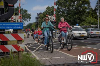 HulstFlier installateurs rond de opbrengst van Toer De Dellen 2024 af op 65000,00 euro voor de Wens Ambulance Gelderland. - © NWVFoto.nl