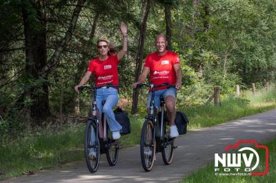 HulstFlier installateurs rond de opbrengst van Toer De Dellen 2024 af op 65000,00 euro voor de Wens Ambulance Gelderland. - © NWVFoto.nl