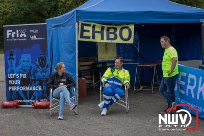 HulstFlier installateurs rond de opbrengst van Toer De Dellen 2024 af op 65000,00 euro voor de Wens Ambulance Gelderland. - © NWVFoto.nl