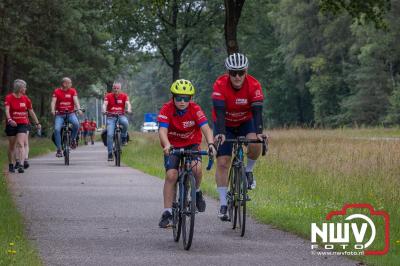 HulstFlier installateurs rond de opbrengst van Toer De Dellen 2024 af op 65000,00 euro voor de Wens Ambulance Gelderland. - © NWVFoto.nl