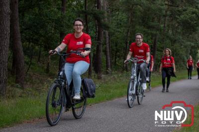 HulstFlier installateurs rond de opbrengst van Toer De Dellen 2024 af op 65000,00 euro voor de Wens Ambulance Gelderland. - © NWVFoto.nl