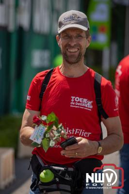 HulstFlier installateurs rond de opbrengst van Toer De Dellen 2024 af op 65000,00 euro voor de Wens Ambulance Gelderland. - © NWVFoto.nl