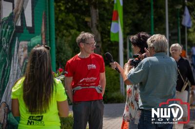 HulstFlier installateurs rond de opbrengst van Toer De Dellen 2024 af op 65000,00 euro voor de Wens Ambulance Gelderland. - © NWVFoto.nl