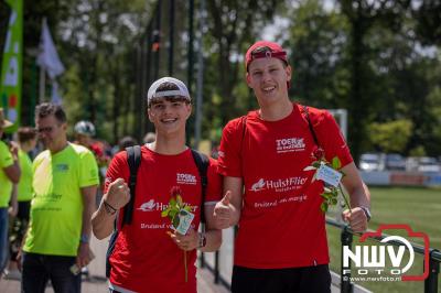 HulstFlier installateurs rond de opbrengst van Toer De Dellen 2024 af op 65000,00 euro voor de Wens Ambulance Gelderland. - © NWVFoto.nl