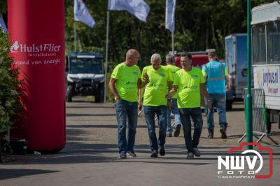 HulstFlier installateurs rond de opbrengst van Toer De Dellen 2024 af op 65000,00 euro voor de Wens Ambulance Gelderland. - © NWVFoto.nl