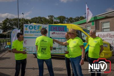 HulstFlier installateurs rond de opbrengst van Toer De Dellen 2024 af op 65000,00 euro voor de Wens Ambulance Gelderland. - © NWVFoto.nl