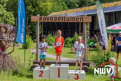 De eerste A. Vogelloop vond plaats onder prachtige weersomstandigheden, waarbij de deelnemers door de Vogeltuin en over het landgoed Zwaluwenburg in 't Harde liepen. - © NWVFoto.nl