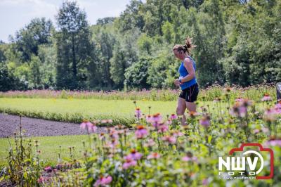 De eerste A. Vogelloop vond plaats onder prachtige weersomstandigheden, waarbij de deelnemers door de Vogeltuin en over het landgoed Zwaluwenburg in 't Harde liepen. - © NWVFoto.nl