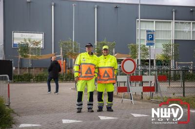 Thomas Berge kon de sfeer er wel in krijgen bij Kokki's Viert de Zomer, nadat Nederland door was naar de halve finale EK voetbal. - © NWVFoto.nl