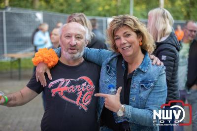 Thomas Berge kon de sfeer er wel in krijgen bij Kokki's Viert de Zomer, nadat Nederland door was naar de halve finale EK voetbal. - © NWVFoto.nl