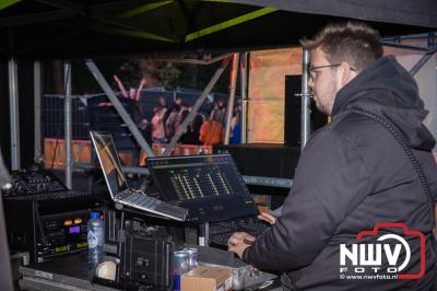 Thomas Berge kon de sfeer er wel in krijgen bij Kokki's Viert de Zomer, nadat Nederland door was naar de halve finale EK voetbal. - © NWVFoto.nl