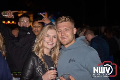 Thomas Berge kon de sfeer er wel in krijgen bij Kokki's Viert de Zomer, nadat Nederland door was naar de halve finale EK voetbal. - © NWVFoto.nl