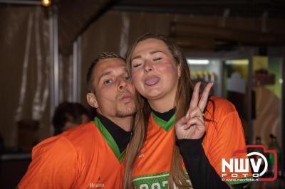 Thomas Berge kon de sfeer er wel in krijgen bij Kokki's Viert de Zomer, nadat Nederland door was naar de halve finale EK voetbal. - © NWVFoto.nl