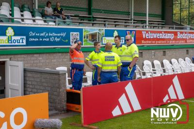 Regio loopt uit om Ajax te zien spelen tegen Stvv op Sportpark Bovenmolen in Oldebroek. - © NWVFoto.nl